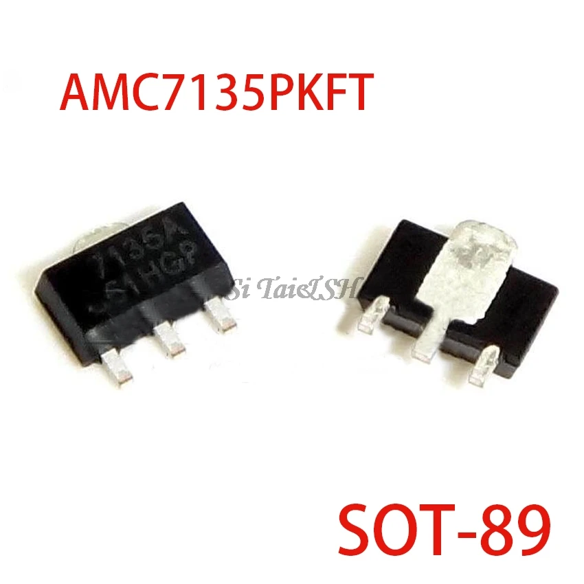 10 шт. AMC7135PKFT SOT89 AMC7135 MEL7135 SOT Новый и оригинальный | Электронные компоненты