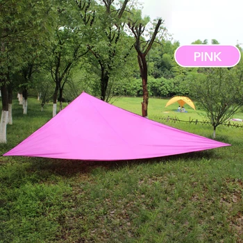 

4M Outdoor Shade Sail Tent Sunscreen Waterproof Triangular UV Sunshine Sail Combination Net Triangle Camping Garden Accessories