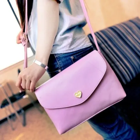 

Peach Heart Small Bag 2016 New Style Cool GIRL'S Fashion Bag Shoulder Diagonal WOMEN'S Bag Mini Shoulder Bag WOMEN'S Bag