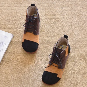 

2020 Autumn Winter Shoes Women Boots Warm Plush Cold Winter Women Ankle Boots Thick Sole Woman Snow Boots A2678