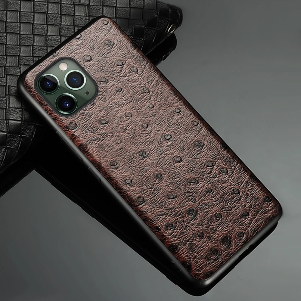 Кожаный чехол LANGSIDI для iPhone 11 Pro Max X XS 13 12 pro XR 7plus se 2020 8 | Мобильные телефоны и