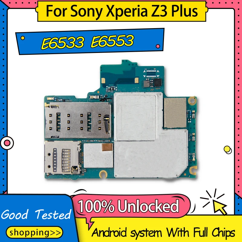 TDHHX разбирается разблокированная материнская плата Логическая для Sony Xperia Z3 Plus Z4