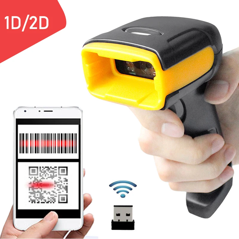 Holyhah K2 Ручной беспроводной QR сканер штрих-кода и K1 Wird 1D/2D QR считыватель штрих-кодов PDF417 для IOS Android IPAD Holyhah K2 Ручной беспроводной QR сканер штрих-кода и K1 Wird 1D/2D QR считыватель штрих-кодов PDF417 для IOS Android IPAD