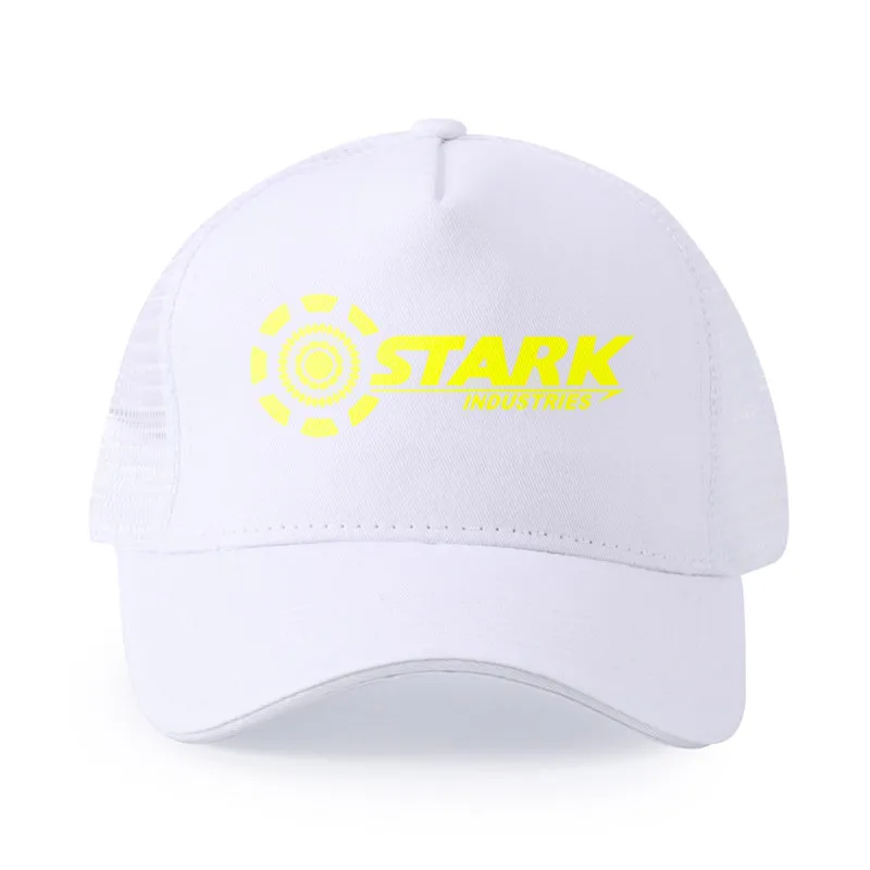 Летние TARK INDUSTRIES Тони Старк Бейсбол Кепка на сезон весна-лето Для мужчин и wo Для мужчин шляпа бейсболка Новая модная шляпа - Цвет: Небесно-голубой
