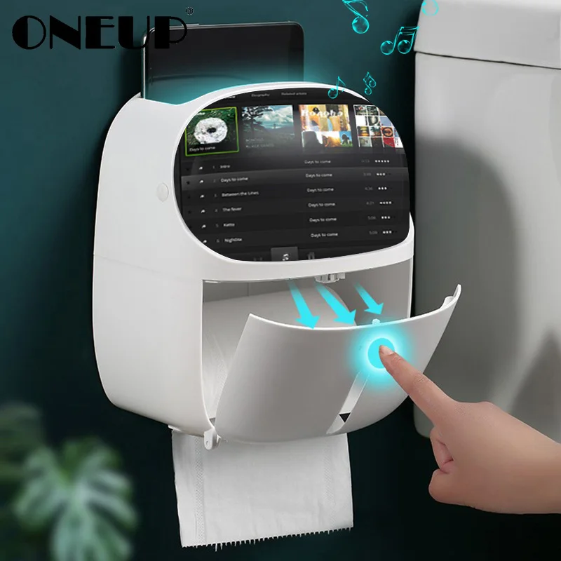 Портативный держатель для туалетной бумаги ONEUP туалета пластиковый контейнер