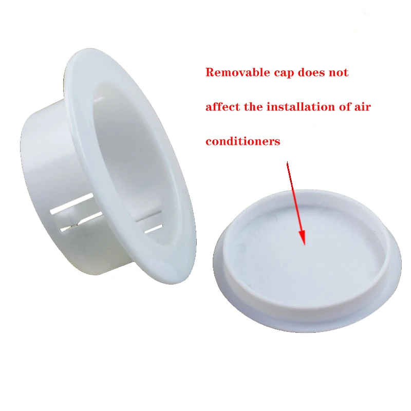 Air Conditioning Hole Decorative Cover Plug Wall Blocking Pipe Sealing