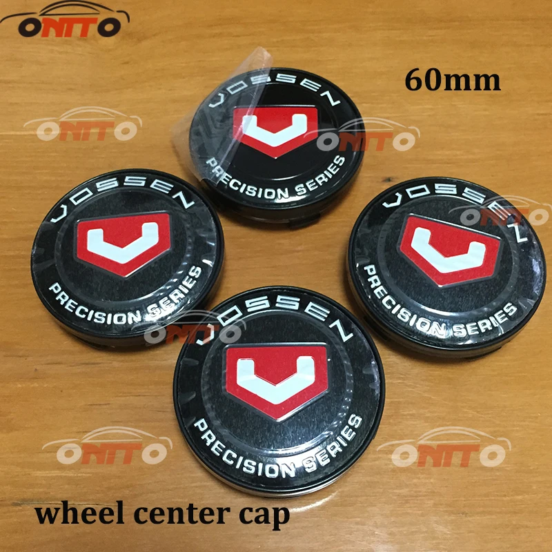 

100pcs 2.36inch 60mm Black Red for vossen car emblem wheel center hub caps Dust-proof badge covers Auto trie accessories