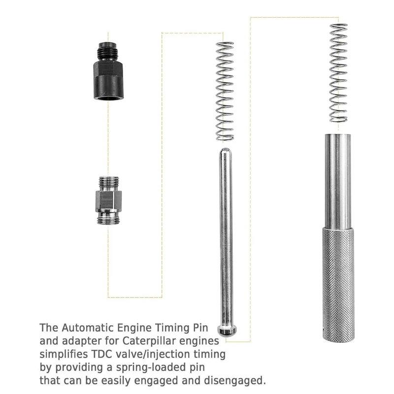 Injector Height Adjustment Gauge Tool Makes Adjusting Injectors and Valve Lash Tool Parts Tools
