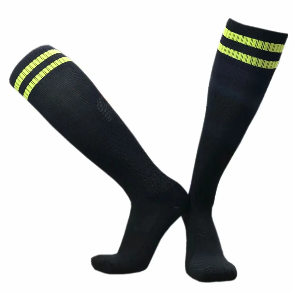 Women Men Kids Sports Soccer Socks Anti Slip Football Running Long Stocking Over Knee High Quality Calcetines Elastics Socks
