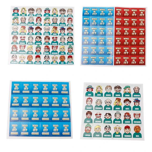 Who Is It Classic Board Game Funny Family Guessing Games Kids Children Toy Gift Y4UD 2