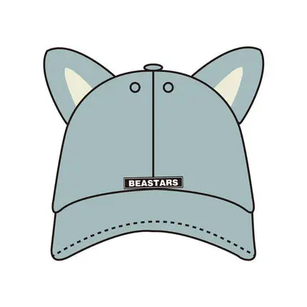 A Новые Аниме BEASTARS шляпы для косплея Милый Волк кролик ухо Олень Рог Demo кепки s хлопок бейсбольная шляпа путешествия солнцезащитный крем уличные вечерние кепки - Цвет: A
