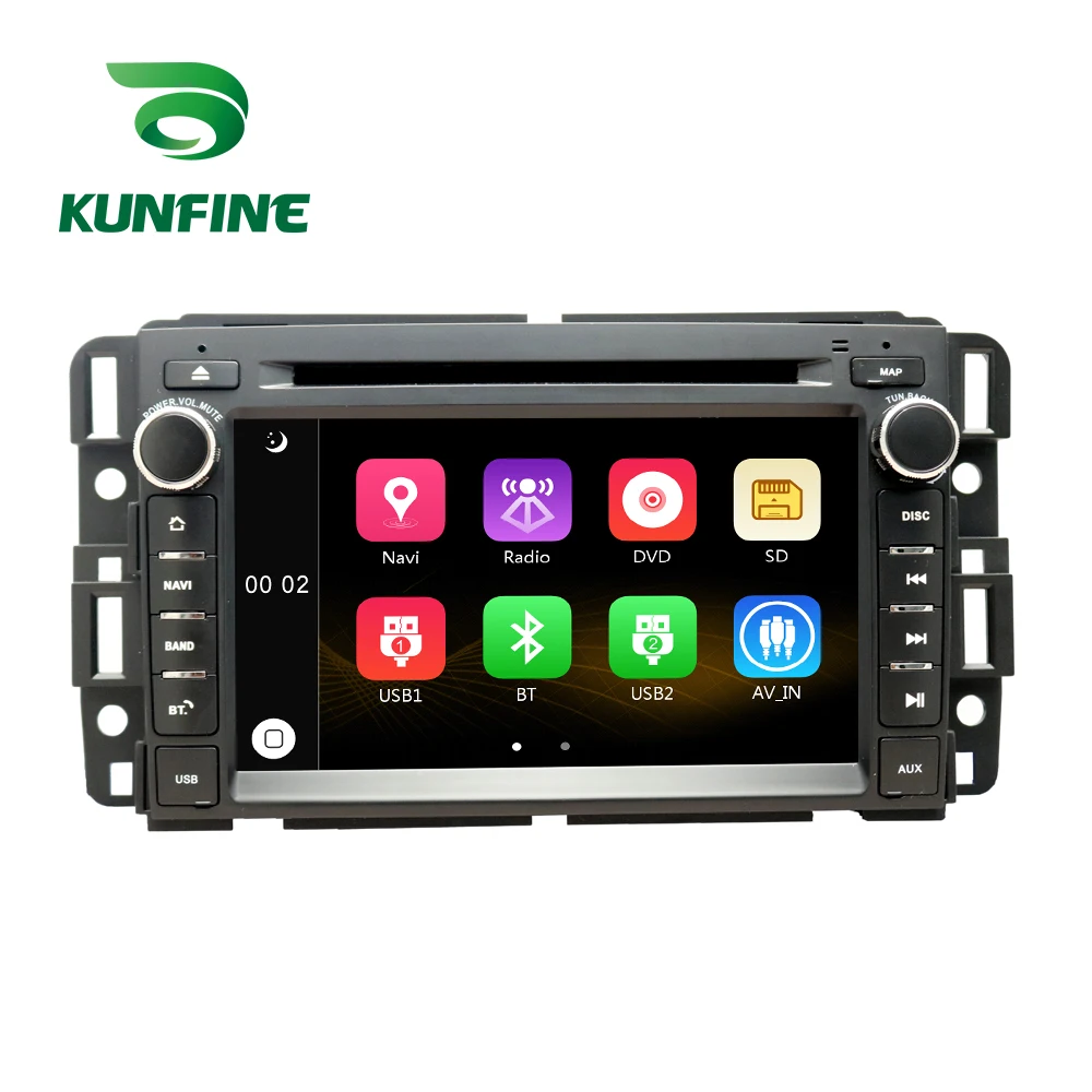 Wince Car DVD GPS Navigation Multimedia Player Car Stereo For GMC Yukon Tahoe 2007-2012 Radio Headunit 5