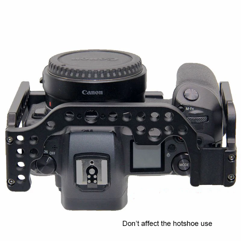 IShoot Алюминиевый металлический корпус защитный чехол для Canon EOS R/RP камера ЧПУ Светильник таможенный защитный корпус