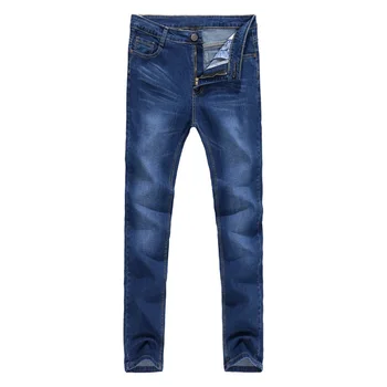 

TANGYAXUAN Brand 2019 New Men's Slim Elastic Jeans Fashion Business Leisure Classic Style Skinny Jeans Denim Pants Trousers Male