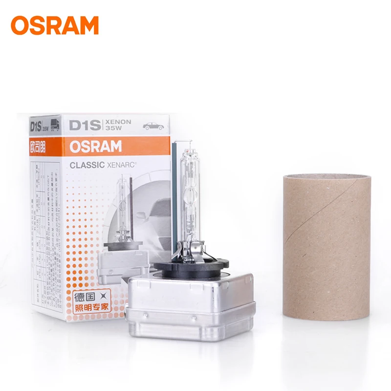 

OSRAM 1X 35W D1S Xenon Standard D1S 66140CLC Original Car Xenon HID Headlight Replacement luces xenon D2S hid xenon kit 4200K