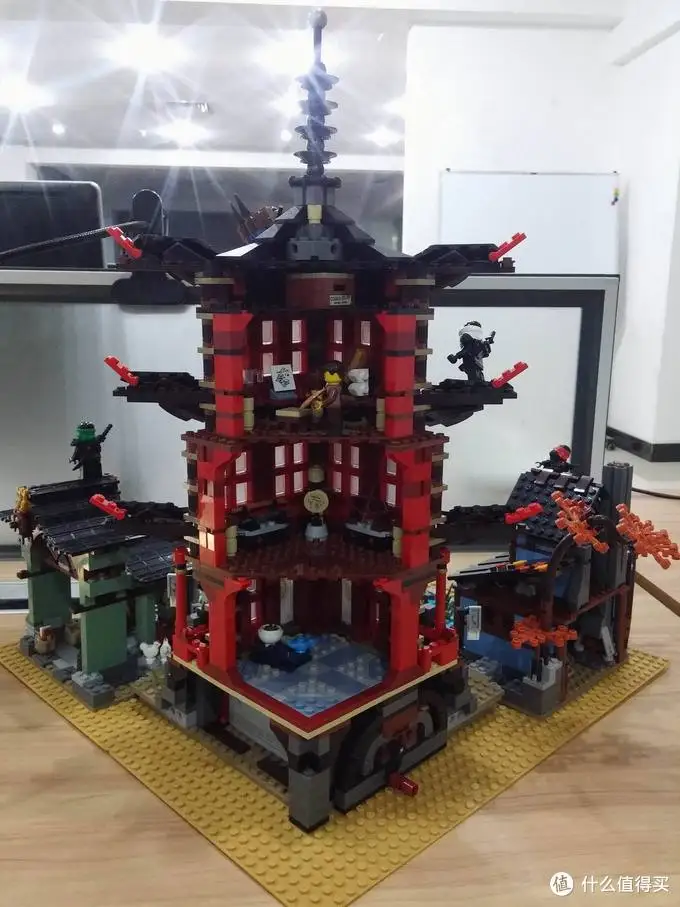 06022, 2028 шт, серия Ninjagoes, храм Airjitzu, строительные блоки, кирпичи, детские игрушки, Рождественский подарок 70751
