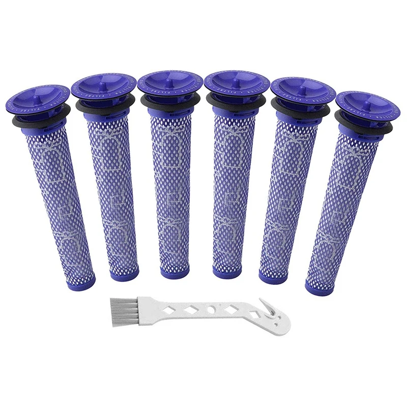 

6-Pack Filter Replacement Parts for Dyson Sweeping Robots V8 +, V8, V7, V6, DC62, DC61, DC59, DC58 Vacuum, Replacement Parts 965