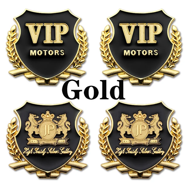 2PCS Car Accessories 3D Metal Emblem Body Window Decals Stickers For SEAT Ibiza Leon Cupra e-Racer Ateca Formentor FR FR Racing Gold