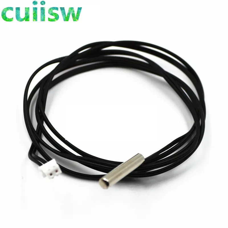 1M cable 1 шт. W1209-50-100C DC 12 В цифровой контроль температуры Термостат контроль температуры термостат переключатель пластины W1209 чехол - Цвет: 1M cable