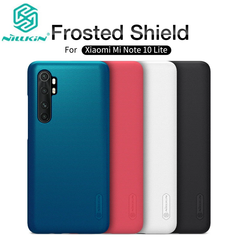 Матовый чехол NILLKIN для Xiaomi Mi Note 10 Lite 6 47 дюйма жесткая задняя крышка из