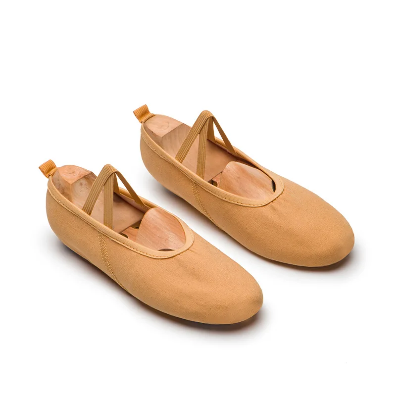 Children Adults Women's Soft Bottom Lace-Free Body Gymnastic Cat Claw Chinese Ballet Men's Elastic Dance Shoes