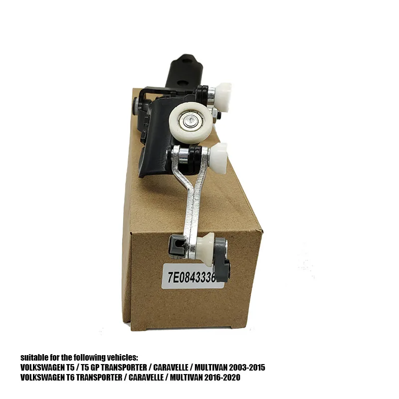 互換性がある VWトランスポーターT5 T6用スライドドアローラー 7H0843436B 車のスライドドアローラー for VW T5用、 スライドドアローラーアームガイドマウントセットトランスポーター右7H0843436B スライドドアガイド Compatible with Transporter  2003-2016 For Campmob ... Compatible With For Transporter 2003-2016 右スライドドアローラーアームガイドマウントセット