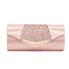 Модный вечерний клатч с кристаллами и блестками для женщин вечерние клатчи для свадьбы женские розовые серебряные Портмоне женские сумки
