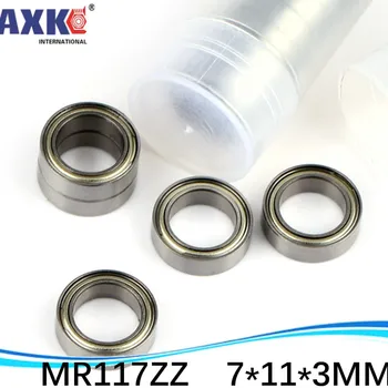 

AXK Factory direct sale MR117 SMR117 Z 7*11*3 mm high-quality Miniature stainless steel bearing 440C material 10 pcs/lot