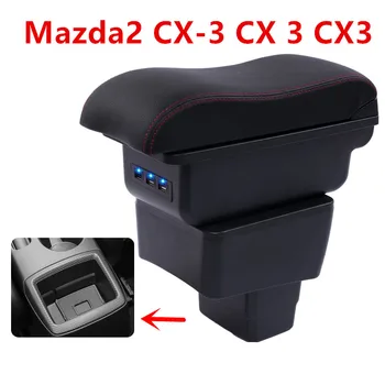 

For Mazda2 skyactiv version cx3 CX-3 armrest box