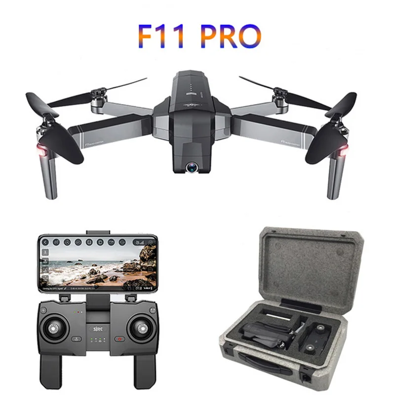 

SJRC F11 PRO GPS Drone With 2K Wide Angle Camera 5G Wifi FPV 28min Flight RC Drones Brushless Quadcopter Helicopter Selfie Drone