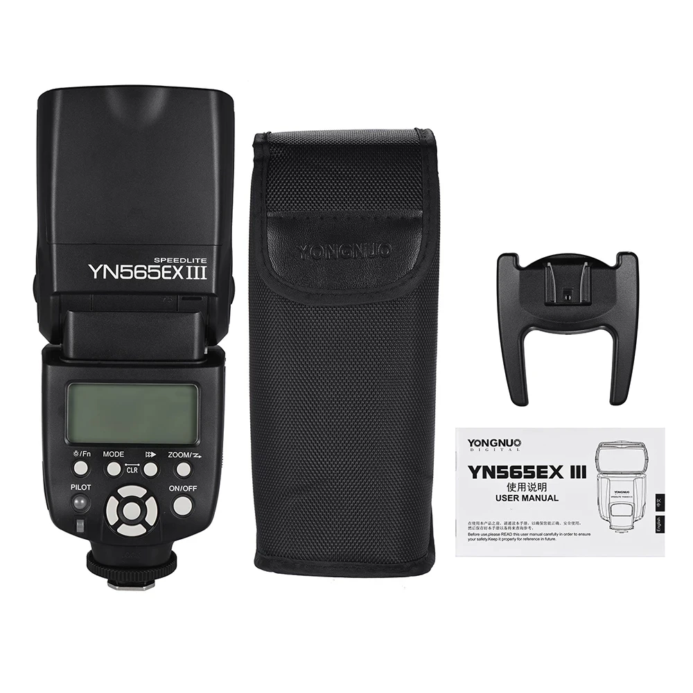 용누오 YN565EX III 무선 TTL 슬레이브 플래시 스피드라이트 GN58 고속 재활용 시스템, 캐논용 USB 펌웨어 업그레이드 지원