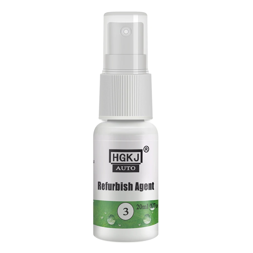 

No.3 HGKJ Refurbish Agent Interior Leather Maintenance Surface wax Interior Auto Plastic Renovated Coating 20ml