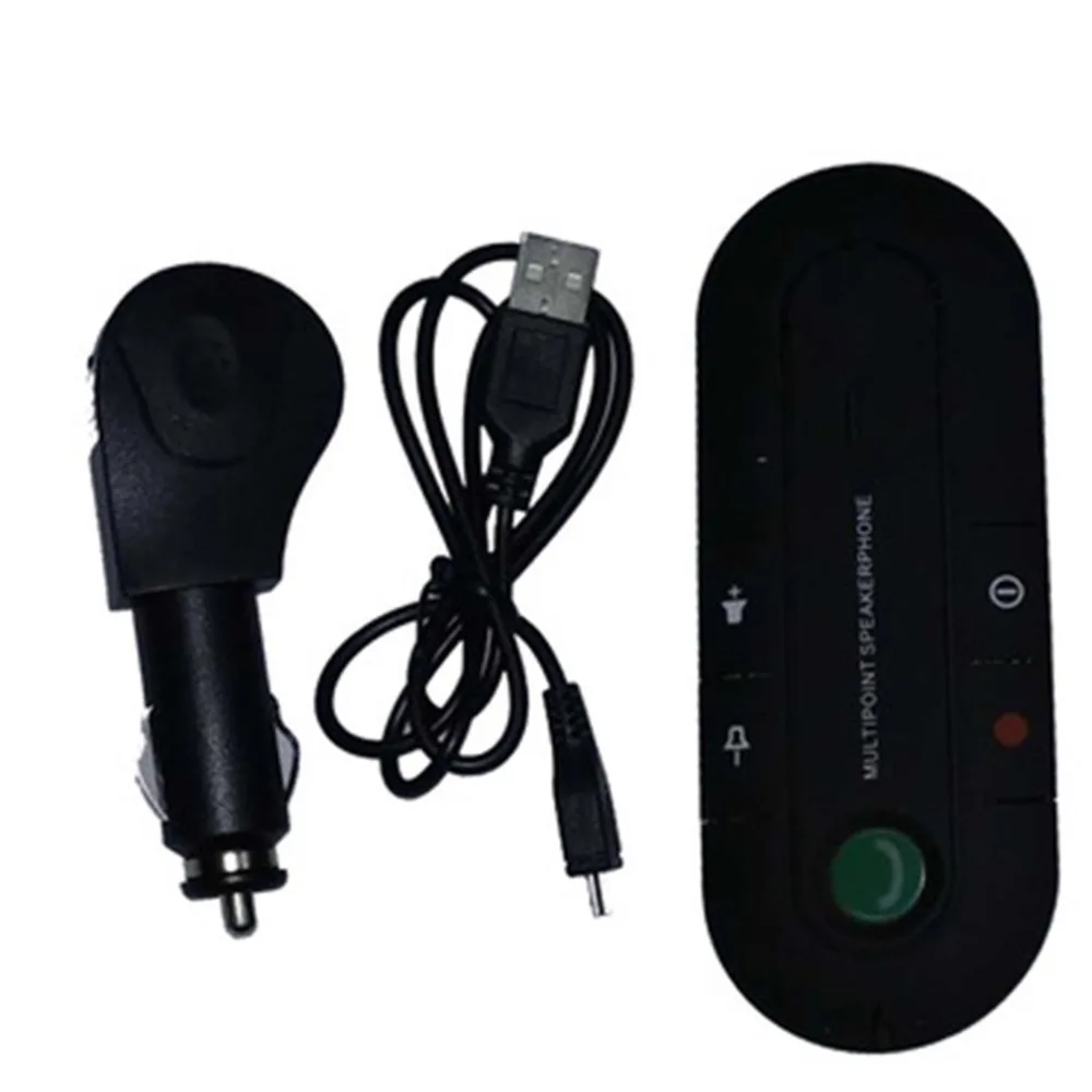 BT501 USB B-T Handsfree автомобильный комплект беспроводной динамик телефон MP3 музыкальный плеер Солнцезащитный козырек клип динамик телефон Hands-Free