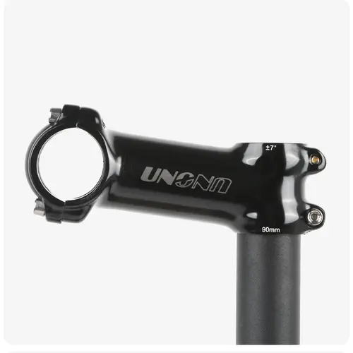 UNO Black Stem Bike Ultralight 7 17 35 Degree MTB Road Stem Fork 28.6 31.8mm 60/70/80/90/100/110/120/130mm Bicycle King Kalloy - Image 3