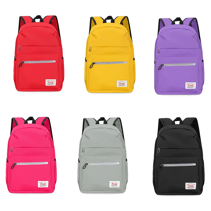 Новые женские холщовые рюкзаки, модные черные дорожные сумки через плечо, разноцветные повседневные Мягкие рюкзаки, дизайнерские сумки на молнии