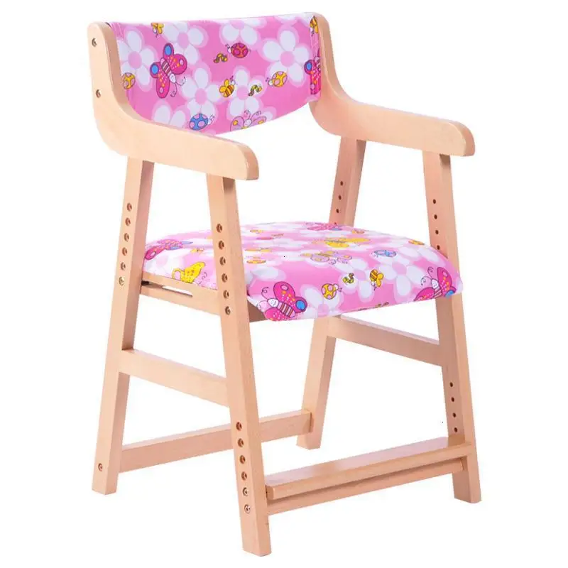 

Infantiles Table Dinette Kids Kinder Stoel Wood Chaise Enfant Cadeira Infantil Children Baby Furniture Adjustable Child Chair