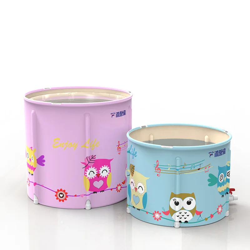 

Bath Barrel Adult Folding Children Bath Barrel Thick Household Body Bidet Bath Bucket Baby Bath Bucket