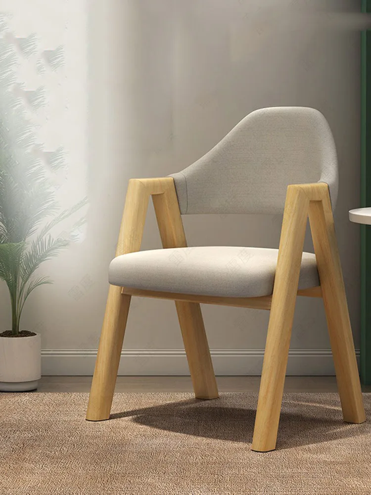 Wooden Make Up Chair Furniture Backrest With Armrest 의자 Home Dining Chairs For Home Decoration Restaurant Chair