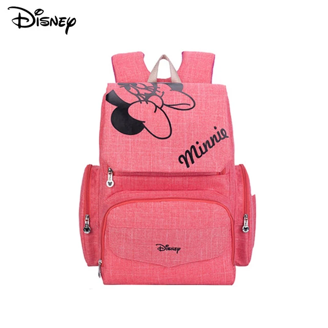 Детский рюкзак для подгузников disney с usb, модная сумка для подгузников для мам, сумки для детских подгузников, водонепроницаемые, большая емкость для коляски - Цвет: 17