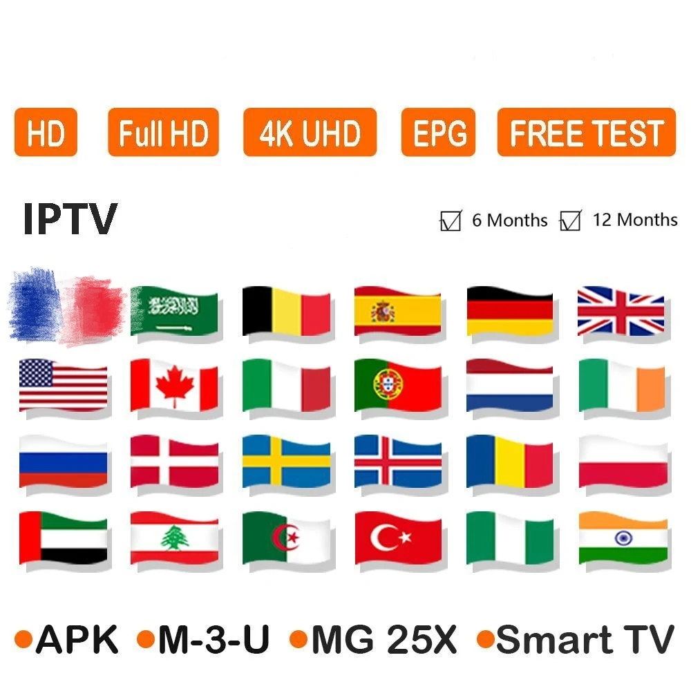 Лучший IPTV взрослый 4K арабский Испания Германия Android M3U Smart приложение не включено