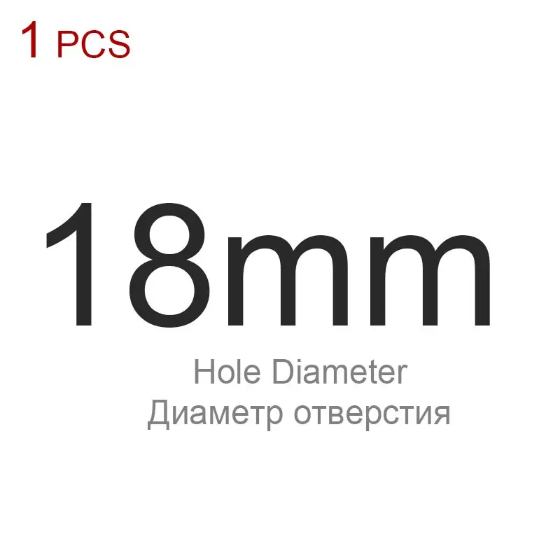 18mm 1pcs 1-40 мм Размер Кожа ремесло дырокол инструмент, DIY кожевенное ремесло Дырокол Толстая сталь ремесленный круглый пояс бумага одежда из полотна Пробивка - Цвет: 18mm 1pcs