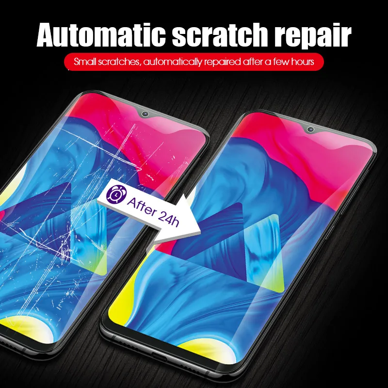 Мягкая пленка для samsung Galaxy A10 A20 A30 A50 A60 A70 A80 A90 HD гидрогель Защитная пленка для Galaxy M30 M10 M20 A8 плюс