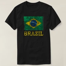 2019 hombres impresos Camiseta de algodón de manga corta Vintage Brasil camiseta mujeres camiseta