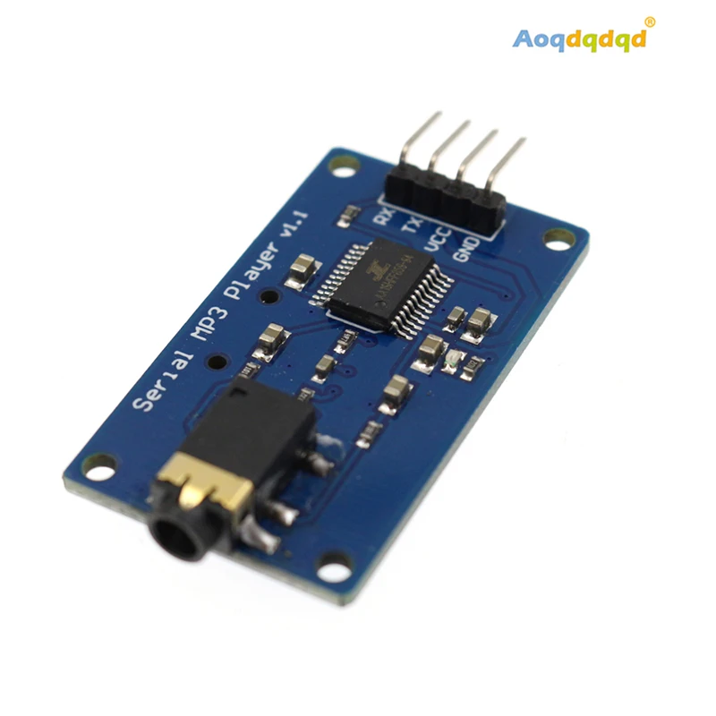 MP3 Music Player Module YX5300 UART TTL Serial Control Support / WAV Micro SD /SDHC Card For Arduino/AVR/ARM/PIC 3.2-5.2V DC | Инструменты