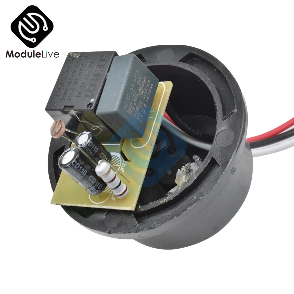 AS-20 DC 12V AC 110V 220V 10A водонепроницаемый чувствительный автоматический фото Переключатель Вкл/Выкл фотоэлемент переключатель уличного света сенсор переключатель инструменты