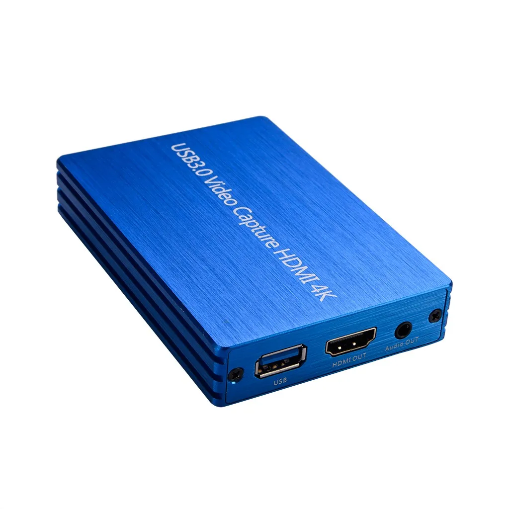 4K X 2K USB3.0 HDMI к HDMI кольцевой выход HD карта захвата Live OBS игра Live Bo-x