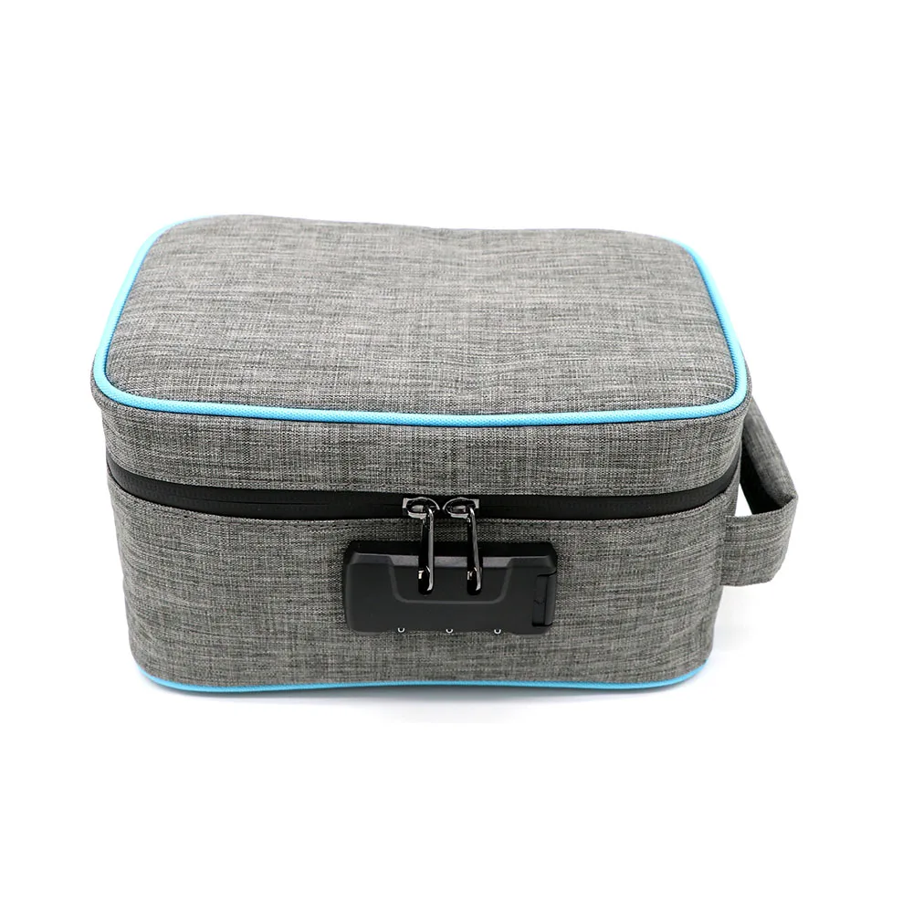 Odor Proof Stash Case Container For Herbs Medicine Lock Smell Bag Box Travel Storage | Дом и сад