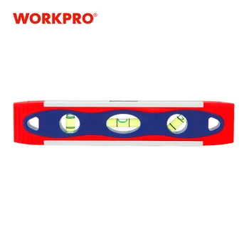 

WORKPRO 9" Aluminum Frame Level Torpedo Level Magnetic Level Bubble Level