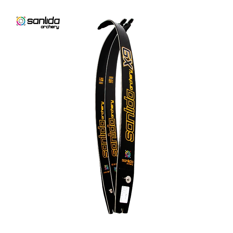 Sanlida Archery Miracle X9 ILF Limb 66 дюймов 16-46 фунтов графит пенопласт и стекловолокно