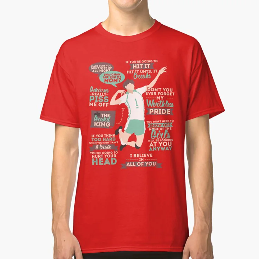 The Grand King футболка oikawa tooru toru t�ru haikyuu haikyu hq цитаты aoba josai |